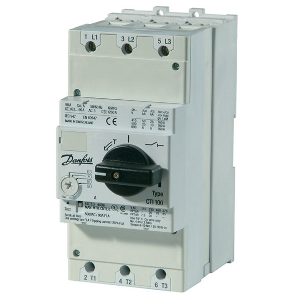 CTI 100, Circuit breakers with built-in current limiter